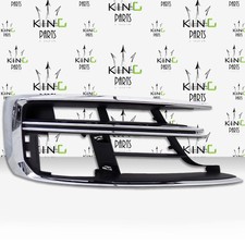 AUDI A8 D5 4N 17-ON GRILL FRONT BUMPER RIGHT SIDE CHROME GRILLE O/S 4N0807680 B