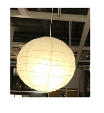 Ikea 45 cm REGOLIT Unique Handmade White Rice Paper Pendant Ceiling Light Shade