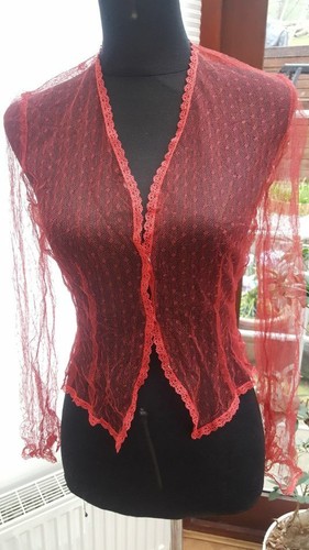 Nicole farhi red net - nicole,