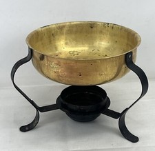 Vintage 8.5" Brass Chafing