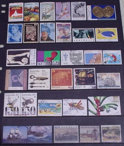 Australian high value stamps