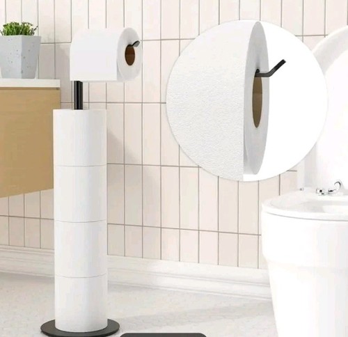 Black metal toilet - metal,