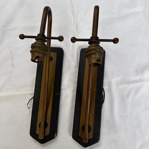 Antique 1920s brass - brass, electric