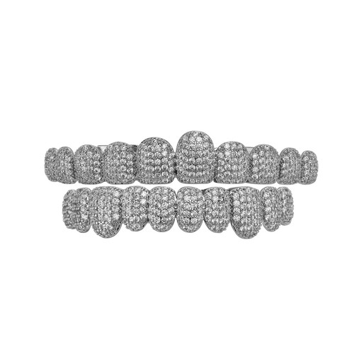 White gold hip - gold, grills