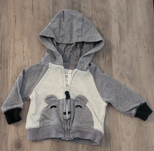 Carter newborn gray white - newborn, gray/white