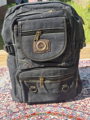 Canvas back pack - canvas,