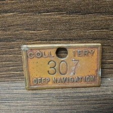 Deep Navigation Colliery Brass Token 307