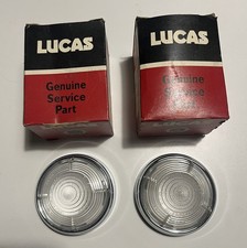 Vauxhall PA E Cresta Velox Wyvern Lucas L539 Clear Lenses NOS 