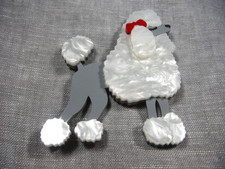 Baccurelli brooch Poodle with