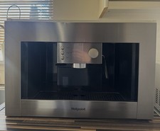 Hotpoint built-in coffee machine (model: CM 9945 IX). Lightly used.