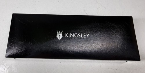Kingsley empty black pen box
