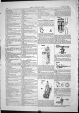 Antique Old Print 1886