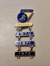 1970 Sheffield Speedway Badge