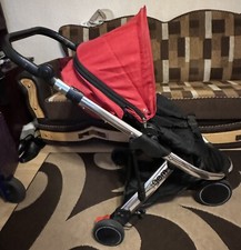 Red And Black Pushchair