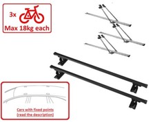 Roof Rack + Bike Racks for 3