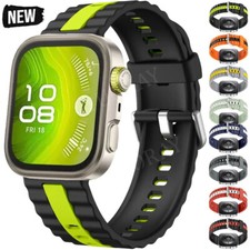 Two-tone Silicone Band Strap