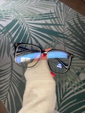 Fashion Ladies Big Frame Square Clear Lens Oversized Computer Glasses For Women