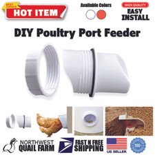 DIY Poultry Port Feeder