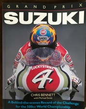 GRAND PRIX SUZUKI TEAM LUCKYSTRIKE SOFT BOOK RGV500 SCHWANTZ,RUSSELL ,RYMER 1995