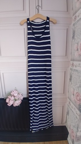 Woman navy white - m&s,