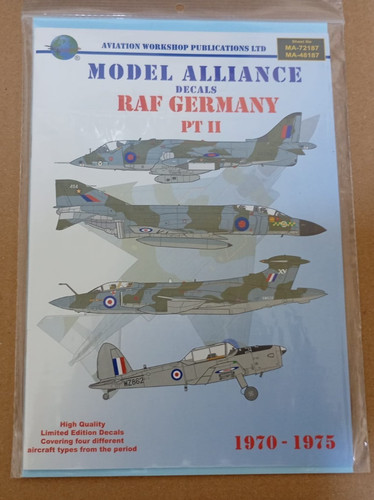 Model alliance scale raf - 1:72,