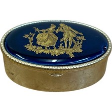 Limoges Cobalt Blue Enamel