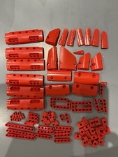 Lego Technic Red Part Bundle Of Different Pieces