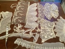 Antique lace trimmings