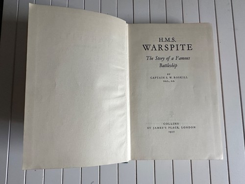 Hms warspite 1957 - 1957., roskill.