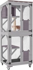Outdoor Cat Catio Enclosure on