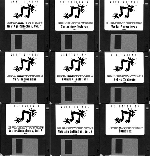 Korg wavestation bank - 10, set