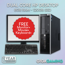 HP Desktop PC Computer 19"