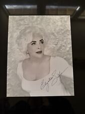 Elizabeth Taylor autographed Photo B&W 8 x 10 Autographed  Hollywood Bel Air