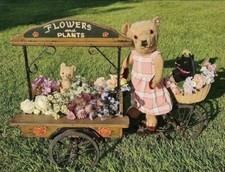 Flowers And Plants Miniature Bike Trolley