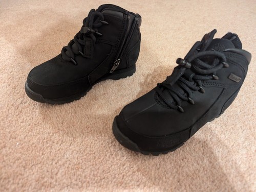 New boys timberland leather - new,