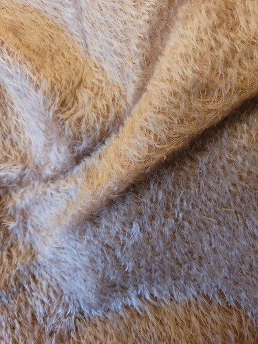 Light brown mohair - brown,