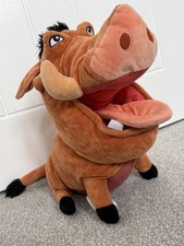 Disney Pumbaa The Lion King Plush Soft Toy Official Disney Store 