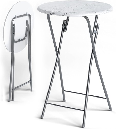 Foldable bar table 110cm tall - foldable,
