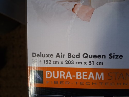 Intex deluxe air - air, bed
