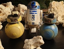 Star Wars Elite Series Die-Cast R2D2 & BB-Series Astromech Droids 6" inch Scale