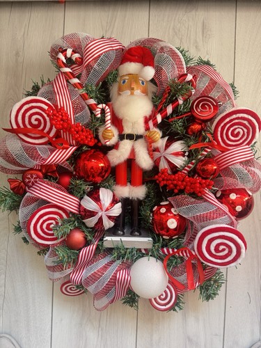 Christmas door wreath - christmas,