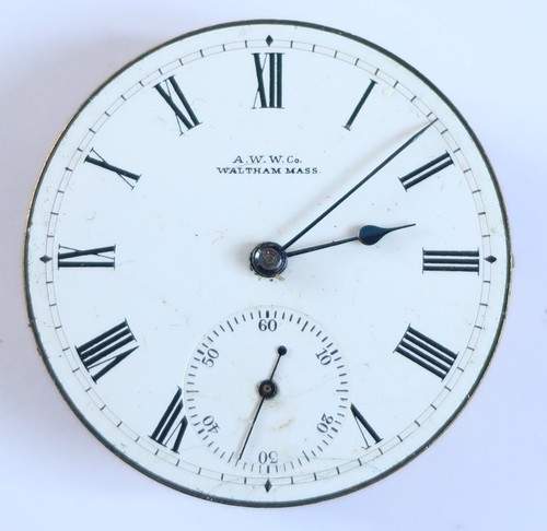 Antique pocket watch movement