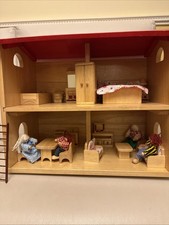 Solid Wooden Dolls House And