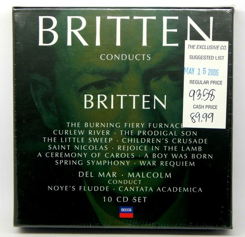 Benjamin britten conducts - benjamin,