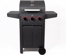 Firecracker 3 Burner Gas Barbecue BBQ
