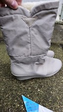 ROHDE ROFLEX (GERMANY) BEIGE SHOWERPROOF SNOW BOOTS (FLEECE LINED) UK 4.5 / 37.5