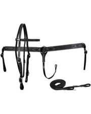 Leather Western Tack Set With