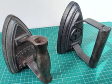 TWO Antique No 5 Flat Irons