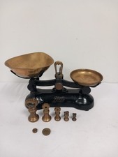 Vintage Boots Chemists Balance Scales With Weights