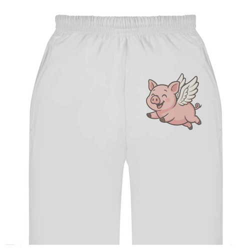 Flying pig adult sweatpants - adult,